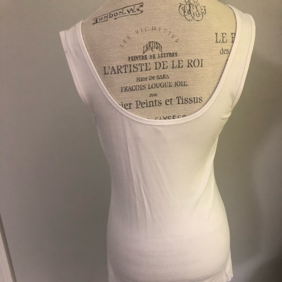 Bailey 44 Studded White Tank - Picture 2 of 4